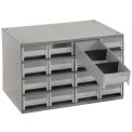 AKRO-MILS Industrial Parts Cabinet - 17x11x11&quot; - (16) 4x10-1/2x2-1/8&quot; Drawers