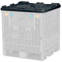 Plastic Folding Bulk Container Lid TDP3032LID, 32x30, Lid Only
