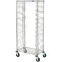 Nexel Side Load Wire Tray Truck with 39 Tray Capacity, 30&quot;L x 18&quot;W x 69&quot;H