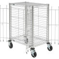 Nexel End Load Wire Tray Cart with 19 Tray Capacity, 30&quot;L x 21&quot;W x 40&quot;H