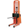 PRESTO Battery-Powered Stackers - 1000-Lb. Capacity - 5-1/4&#150;78&quot; Lift Height