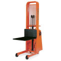 PRESTO Battery-Powered Stackers - 2000-Lb. Capacity - 5-1/4&#150;66&quot; Lift Height