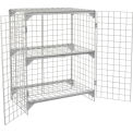 Global Industrial Wire Mesh Security Cage, 36&quot;W x 24&quot;D x 48&quot;H