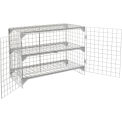 Global Industrial Wire Mesh Security Cage, 48 x 24 x 36