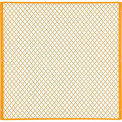 Global Industrial Machinery Wire Fence Partition Panel, 5'W, Yellow