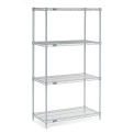 Nexel 14365C Nexel Chrome Wire Shelving, 36"W X 14"D x 54"H