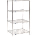 Nexel 24306C Nexel Chrome Wire Shelving, 30&quot;W X 24&quot;D x 63&quot;H