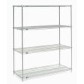 Nexel 18548C Nexel Chrome Wire Shelving, 54&quot;W X 18&quot;D x 86&quot;H