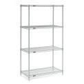 Nexel 18366C Nexel Chrome Wire Shelving, 36"W X 18"D x 63"H