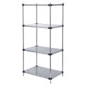 Nexel Shelving, Galvanized Steel, 60&quot;W X 24&quot;D X 63&quot;H