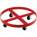 600 Lb. Capacity Drum Dolly for 55 Gallon Drum - Rubber Wheels