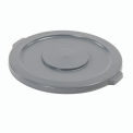 Rubbermaid Flat Lid For 55 Gallon Trash Container - Gray