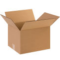 12&quot; x 10&quot; x 8&quot; Cardboard Corrugated Boxes - Pkg Qty 25