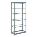 Boltless Heavy Duty Shelving 48&quot;W x 18&quot;D x 60&quot;H, 6 Shelves, No Deck