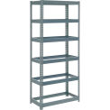 Boltless Extra Heavy Duty Shelving 36&quot;W x 12&quot;D x 60&quot;H, 6 Shelves, No Deck