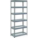 Boltless Extra Heavy Duty Shelving 36&quot;W x 12&quot;D x 60&quot;H, 6 Shelves, Wire Deck