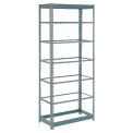 Boltless Heavy Duty Shelving 36&quot;W x 18&quot;D x 84&quot;H, 7 Shelves, No Deck