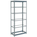 Boltless Heavy Duty Shelving 48&quot;W x 12&quot;D x 96&quot;H, 6 Shelves, No Deck