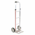 Magliner Aluminum Hand Truck with Pin Handle, Mold-On Rubber Wheels