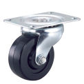 Global Industrial Light Duty Swivel Plate Caster 4" Rubber Wheel