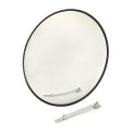 Wide Angle Convex Safety Glass Mirror, 36&quot; Diameter, Outdoor