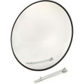 Outdoor Wide Angle Convex Safety Mirror, 18&quot; Diameter, Acrylic, 160&#176;