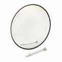 Outdoor Wide Angle Convex Safety Mirror, 26&quot; Diameter, Acrylic, 160&#176;