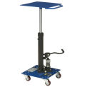 Work Positioning Post Lift Table Foot Control, 16&quot;x16&quot; Platform, 200 Lb. Capacity