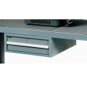 Global Industrial Utility Drawer for Audio Visual Instrument Cart, 17-1/4&quot;L x 20&quot;W x 6-1/2&quot;H