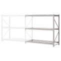 Extra High Capacity Bulk Rack With Steel Decking, Add-On Unit, 60"W x 24"D x 72"H