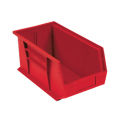 Quantum QUS240 Plastic Stacking Bin, 14-3/4&rdquo;L x 8-1/4&rdquo;W x 7&rdquo;H, Red - Pkg Qty 12