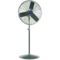 Oscillating Pedestal Fan, 24&quot; Diameter, 1/4HP, 7525CFM