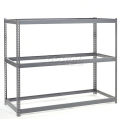 Wide Span Rack With 3 Shelves No Deck, 1200 Lb Capacity Per Level, 48&quot;W x 24&quot;D x 60&quot;H