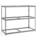 Wide Span Rack With 3 Shelves No Deck, 1200 Lb Capacity Per Level, 60"W x 48"D x 60"H