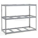 Wide Span Rack With 3 Shelves No Deck, 1100 Lb Capacity Per Level, 96"W x 24"D x 60"H