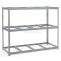 Wide Span Rack With 3 Shelves No Deck, 1100 Lb Capacity Per Level, 96&quot;W x 48&quot;D x 60&quot;H