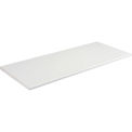 Workbench Top - Plastic Laminate Safety Edge, Light Gray, 60&quot; W x 30&quot; D x 1-5/8&quot; Thick