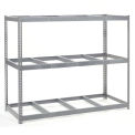 Wide Span Rack With 3 Shelves No Deck, 1100 Lb Capacity Per Level, 96&quot;W x 48&quot;D x 84&quot;H