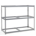 Wide Span Rack With 3 Shelves No Deck, 1200 Lb Capacity Per Level, 60&quot;W x 36&quot;D x 96&quot;H