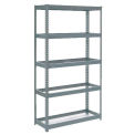 Boltless Extra Heavy Duty Shelving 48&quot;W x 12&quot;D x 84&quot;H, 5 Shelves, No Deck