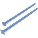 48&quot;H Upright Kit, Pair, 200 lbs. Capacity, Steel, Blue