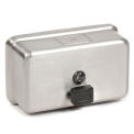 ASI 0345 ASI® Stainless Soap Dispenser Horizontal