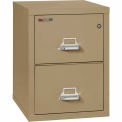 Fireking Fireproof 2 Drawer Vertical File Cabinet 2-2125-CSA, Legal Size, 21&quot;W x 25&quot;D x 28&quot;H