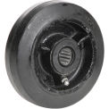 Global Industrial 5&quot; x 1-1/2&quot; Mold-On Rubber Wheel, 3/4&quot; Axle, 1/Pk