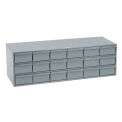 DURHAM Modular Cabinet - 33-3/4x11-3/4x12-7/8" - (18) 5-3/8x11-1/4x3-1/2" Drawers