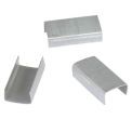 Pac Strapping Open Steel Strapping Seals, For Use With 1/2&quot; W Steel Strapping Tools, 2500 Pack