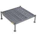 Tri Arc WLOS924242 24 X 24 Inch Adjustable Height Steel Work Platform - 9&quot;H To 14&quot;H