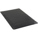 Apache Mills Diamond Plate Ergonomic Mat, 36"x60", Black