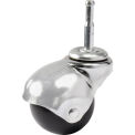 Ball Series Chair Caster with Plastic Wheel, 5/16&quot;W x 1-9/16&quot;H Stem