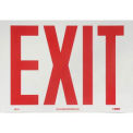 National Marker Company GL12P NMC GL12P Glo-Brite Exit Sign - Vinyl